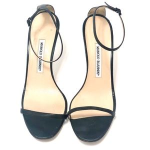 Manolo Blahnik Black Sandals